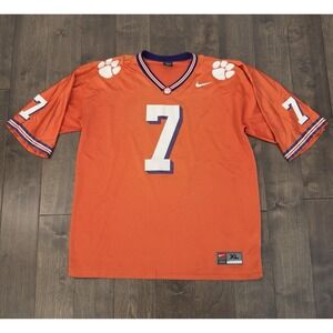 Nike Clemson Tigers Mike Williams NCAA Football Orange Jersey #7 Mens Size XL